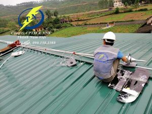 Lắp đặt kim thu sét